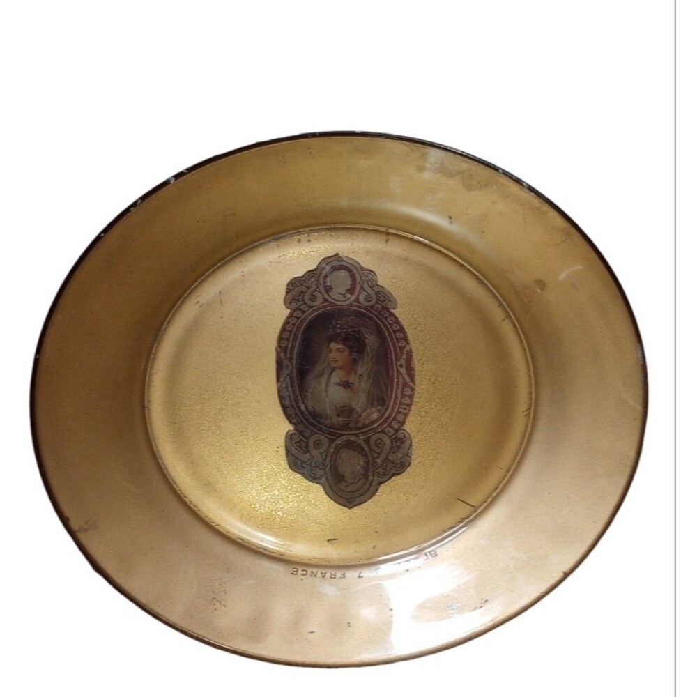Vintage Antique Style Jewelry Plate Mid Century Modern Trinket Dish Beautiful